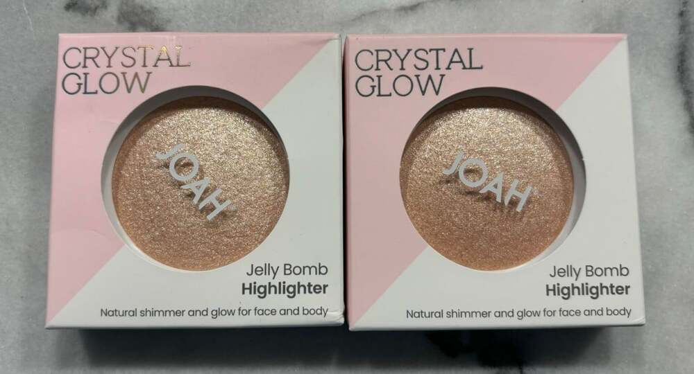 Joah Crystal Glow Jelly Bomb Highlighter JCG02 Lot of 2